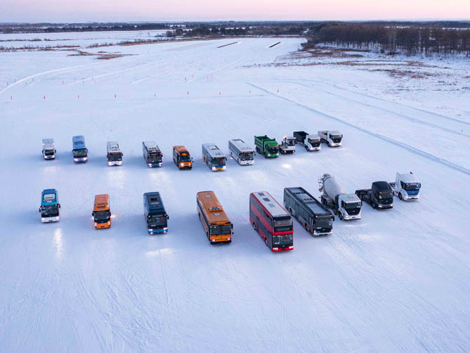 零下40℃！比亚迪商用车勇闯黑河圆满完成极寒挑战