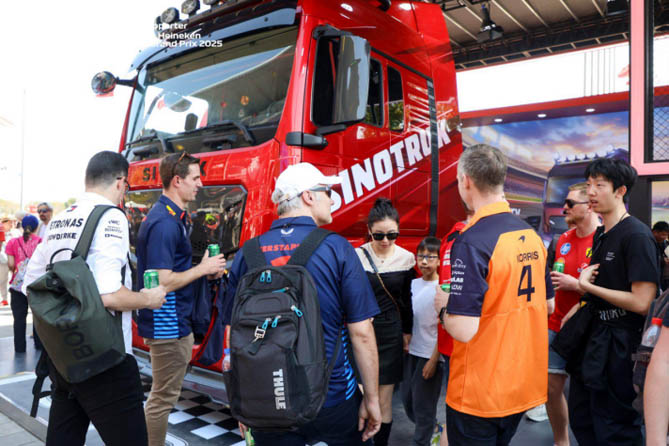  从F1赛道到世界公路，中国重汽破界诠释卡车文化新高度