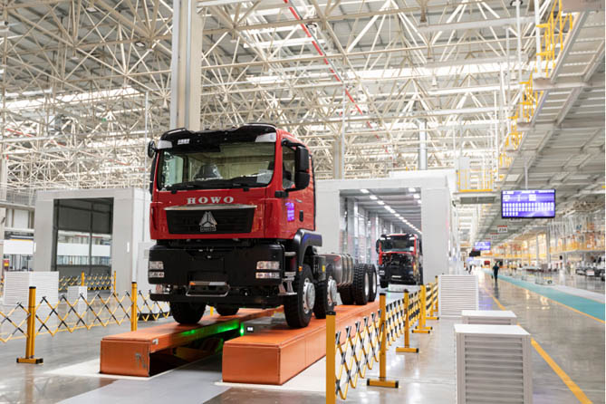 中国重汽智能工厂：“新劳模”领航，智造引擎全速驱动！